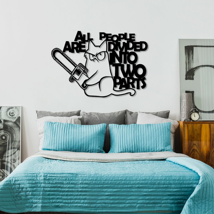 Wallity Two Parts Accesorio Decorativo de Pared de Metal Negro Wallity Two Parts Accesorio Decorativo de Pared de Metal Negro